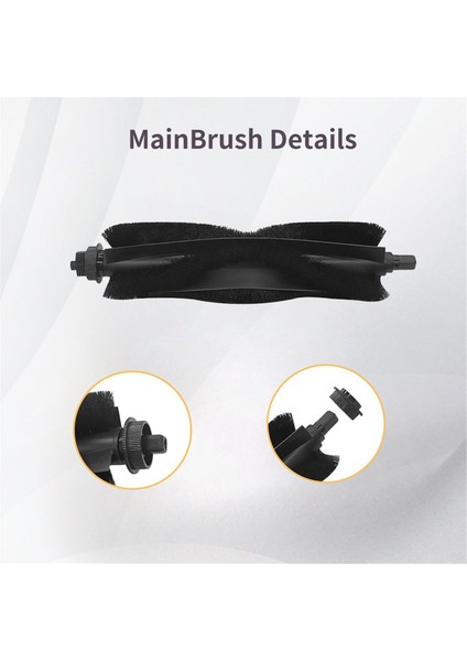 Aksesuarlar Eufy L60 L50 Robot Vakum Aksesuarları Için Değiştirme Ana Filtreler Toz Çantaları Yan Fırçalar (Yurt Dışından) fırsatları