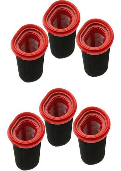 Bosch Için Motor Koruma Filtresi 25.2 V BBH3ZOO25 BBH3PETGB BBH3211GB Kablosuz Flexxo Vakum Süpürge, 6 Parça (Yurt Dışından)