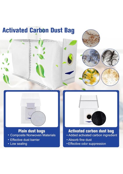 Ecovacs Deebot T30 Pro Omni / T30 Omni / T30 Maksimum Robot Vakum Süpürge Ana Yan Fırça Hepa Filtre Mop Bez Toz Çantası (Yurt Dışından) modelleri