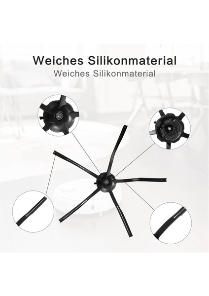 Xiaomi Roborock S7 S7+ S7 Plus S7 Maxv S7 Pro S7 Maxv Ultra T7 T7S Plus Vakum Süpürge Mian Yan Fırça Filtre Mops (Yurt Dışından) fırsatları