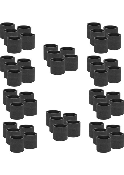 Çoğu Shop-Vac, Vacmaster ve Genie Shop Vakum Süpürgesi Için Uygun 50 Paket 90585 Köpük Seti VF2001 Köpük Filtresi (Yurt Dışından)