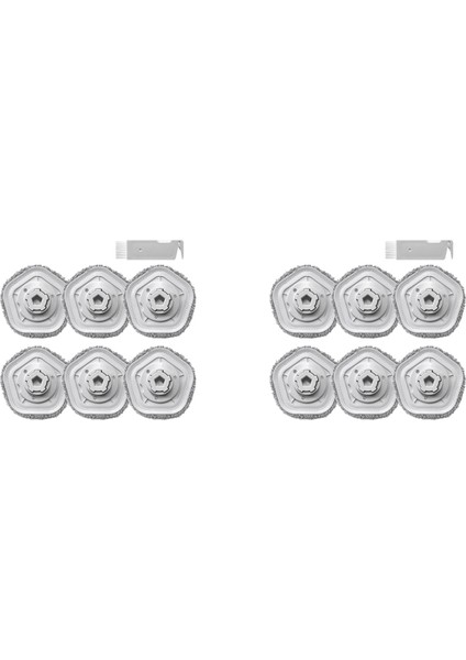 Xiaomi Dreame Bot W10 &amp; W10 Prof Pro Robot Robot Vakum Süpürge Yedek Parçaları Için 2x Mop Pad Yedek Parçalar (Yurt Dışından)