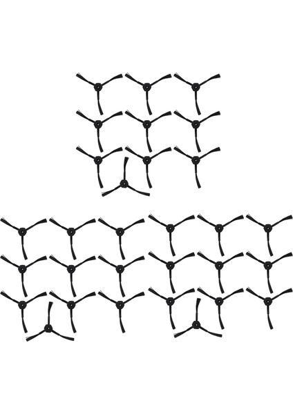 Ecovacs Için 30 Pcs Yan Fırça Vakum Süpürücü Süpürücü Robot CR120/CEN540/X500/X580/KK8, Yedek Kıç Yan Fırça Kiti (Yurt Dışından)