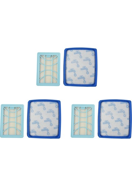 6x Hava Temizleyici Filtreleri Değiştirme Philips Için Uyum CP0616 FC9728 FC9730 FC9731 FC9732 FC9733 FC9734 FC9735 (Yurt Dışından)