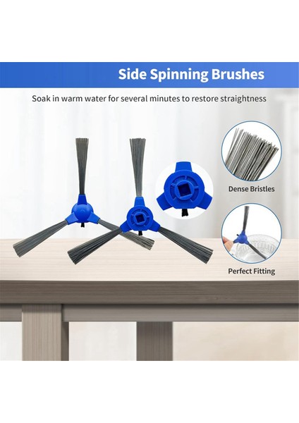 Eufy Robovac 11S, Robovac 30, Robovac 30C, Robovac 15C, Robovac 15T, Robovac 12, Robovac 35C Yedek Parçaları Için (Yurt Dışından) modelleri