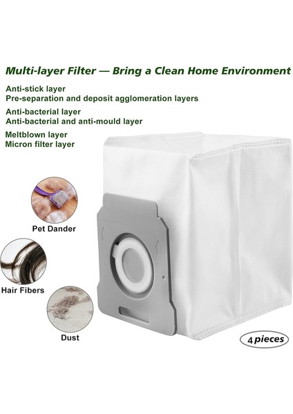 Irobot Roomba Için Yedek Parçalar J7 I7 I7+ I3 I3+ I4 I4+ I6 I6+ I8 I8+ E5 E6 E7 Vakum Süpürge (Yurt Dışından) indirimleri