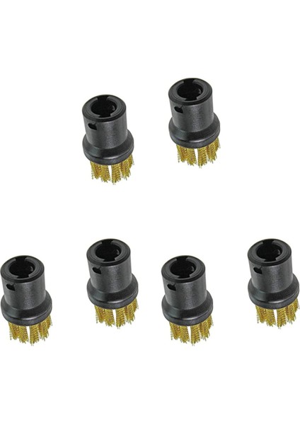 Karcher Buhar Temizleyicileri Için 3x Pirinç Tel Fırça Alet Nozulları Sc1 Sc2 CTK10 Sc3 Sc4 Sc5 Sc7 Yedek Aksesuarlar (Yurt Dışından)