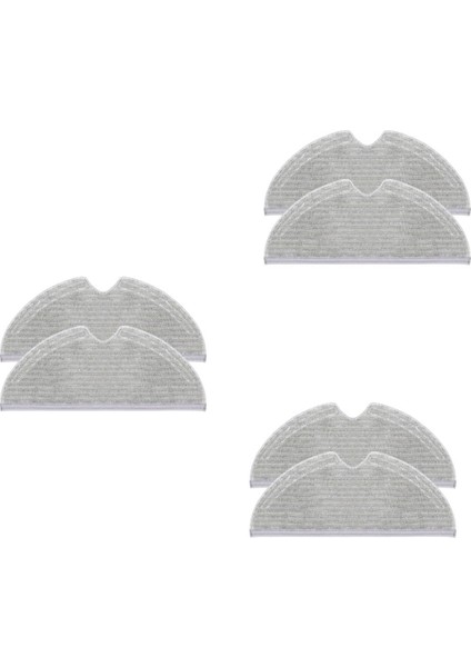 6pcs Xiaomi Mijia 1c 1t F9 D9 Robot Vakum-Mop Kuru Islak Mop Kumaş Parçaları Su Tankı Paçavraları (Yurt Dışından)