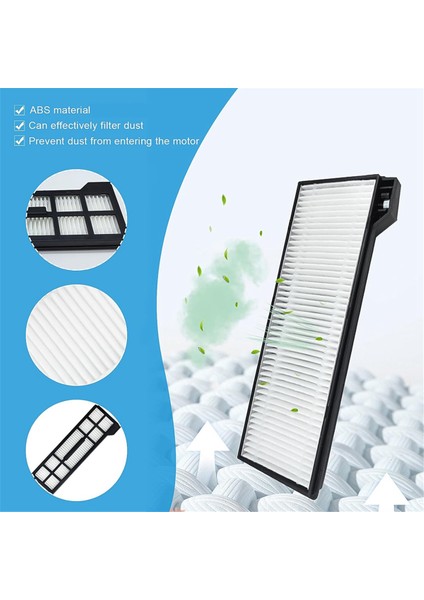 Eufy X10 Pro Omni Için Robot Vakum Süpürücü Ana Yan Fırça Hepa Filtre Mop Bez Tuz Torbaları Yedek Parçalar (Yurt Dışından) indirimleri