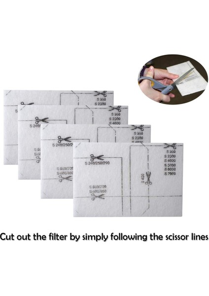 6713110 Miele Vakum Süpürge Filtre Mat Için Hava Temiz Filtresi 3944711 ile 40 Hava Temiz Filtre Paketi (Yurt Dışından) modelleri