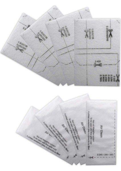 6713110 Miele Vakum Süpürge Filtre Mat Için Hava Temiz Filtresi 3944711 ile 40 Hava Temiz Filtre Paketi (Yurt Dışından) indirimleri