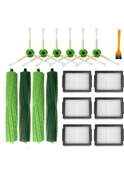 Irobot Roomba I3, I3+, I4, I6, I6+, I7, I7+, I8, I8+, E5, E6, E7, Robot Vakum Ana Yan Fırça Hepa Filtresi (Yurt Dışından)