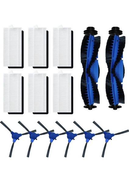 Eufy Robovac 11S 15C 30C 35C Vakum Süpürge Ana Silindir Yan Fırçası Hepa Filtre Tekerlek Yenilemeleri (Yurt Dışından)