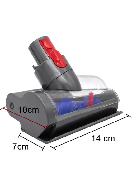 Mini Motorlu Takım Fırçası Dyson V7 V7 V8 V10 V11 V15 Çubuk Vakum Süpürge Akar Sökme Emme Kafası Parçaları (Yurt Dışından) modelleri