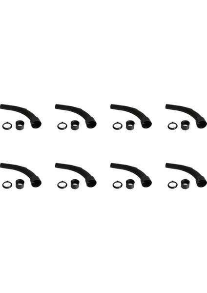 8x Evrensel Elektrikli Süpürge Hortumu Ucu Bükülme Bükülmüş Sap Tüp Değnek Seti 32MM Ev Malzemeleri Yüksek Kaliteli (Yurt Dışından)