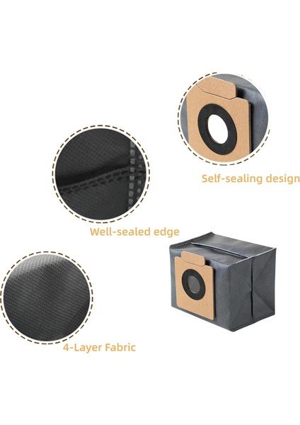 Eufy X8 Pro Ses Robot Vakum Yedek Parçalar Ana Roller Fırça Hepa Filtre Mop Pad Bez Toz Çanta (Yurt Dışından) fırsatları