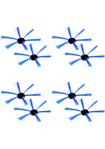Philips Vakum Temizleyici FC8700/FC8820/FC8810/FC8810 Için 8pcs Yan Fırça, Akıllı Süpürücü Fırçası Yedek Temizleyici Kiti (Yurt Dışından)