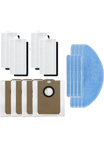 Liectroux G7 Hepa Filtre Mop Bezleri Rag Toz Bag Robot Vakum Temizleyici Aksesuarları (Yurt Dışından)