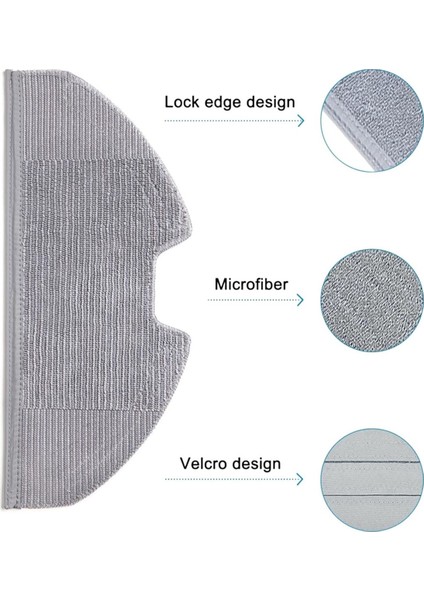 Eufy X8 Pro Serie X8 Pro Ses Robot Vakum Süpürge Yedek Yedek Ana Yan Fırça Hepa Filtre Mop Bez Kiti Için 12PCS (Yurt Dışından) modelleri