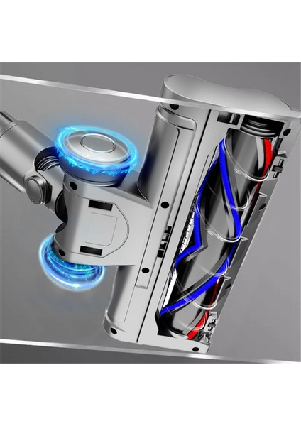 Dyson V7 V8 V8 V10 V11 V15 Vacuma Tıradım V Şekil Kıllı Sulu Fırch Kafa LED Toz Işıkları Switch Kilit Kiti (Yurt Dışından) fırsatları