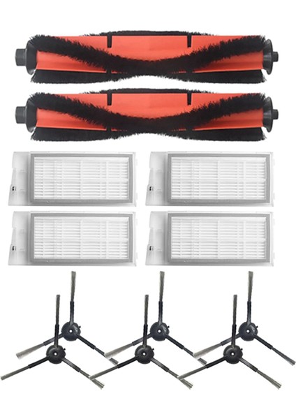 Roidmi Eve Için 24 Plcs Plus Robot Vakum Süpürge Ana Fırça Hepa Filtre Yan Fırçası Yedek Aksesuarlar Parçalar (Yurt Dışından) indirimleri