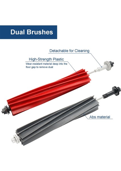 Roborock Için Yedek Parçalar Q8 Max+ Q8 Max, Q5 Pro Q5 Pro+ Vakum Temizleyici Aksesuarları Kiti, Ana Fırça Paspas Pedleri (Yurt Dışından) modelleri