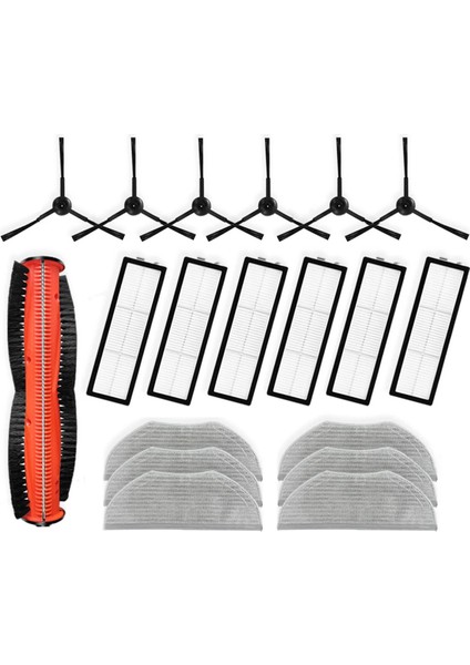 Xiaomi Robot Vakum S10T STFCR01SZ Yedek Yedek Parçalar Aksesuarlar Silin Yan Fırça Hepa Filtre Mop Bezi (Yurt Dışından)