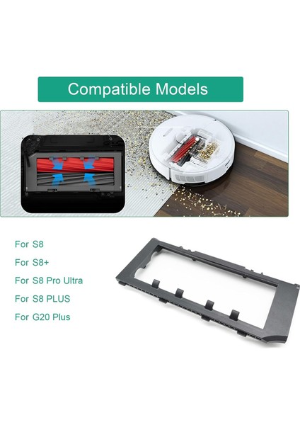 Roborock S8, S8+, S8 Pro Ultra, S8 Plus, G20 Plus Robot Vakum Süpürge Silin (Yurt Dışından) modelleri