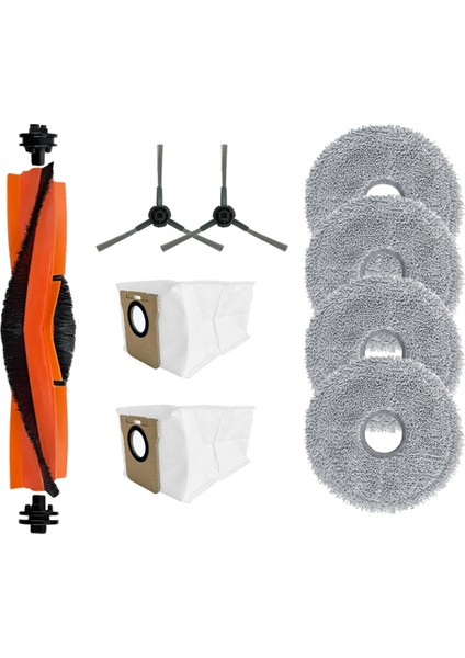 Xiaomi Mijia Için Omni M30 (D102) Robot Vakum Temizleyici Aksesuarları Silindir Fırça Tuz Torbası Hepa Filtre Yedek Parçaları (Yurt Dışından)