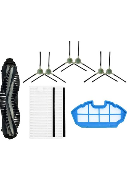 Moosoo MT501 MT710 MT720 Süpürücü Yedek Parçalar Ana/yan Fırçalar Hepa Filtresi (Yurt Dışından)