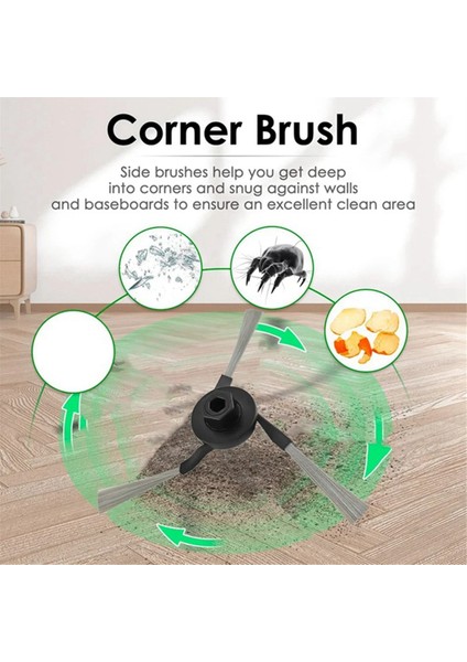 Dreame X40 Pro Ultra Robot Vakum Süpürge Değiştirmeleri Parçalar Yıkanabilir Yan Fırça Hepa Filtreleri Mop Bezi (Yurt Dışından) fiyatları