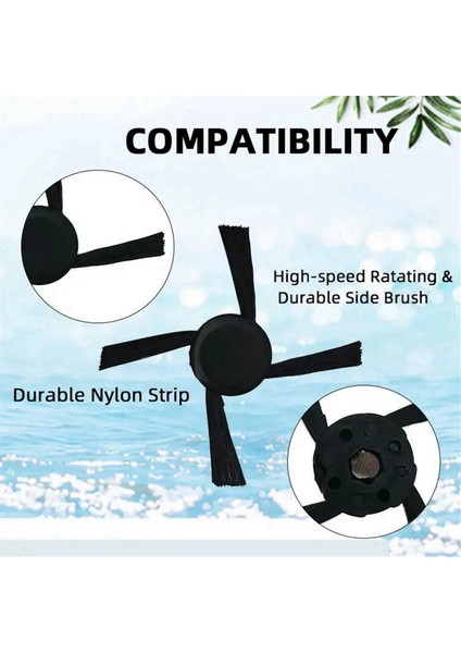 Neato Botvac D Serisi D3 D4 D5 D5 D7 D9 D10 D70E D75 D80 D85 Robot Vakum Süpürge Yedek Ana Yan Fırça Filtresi (Yurt Dışından) fiyatları