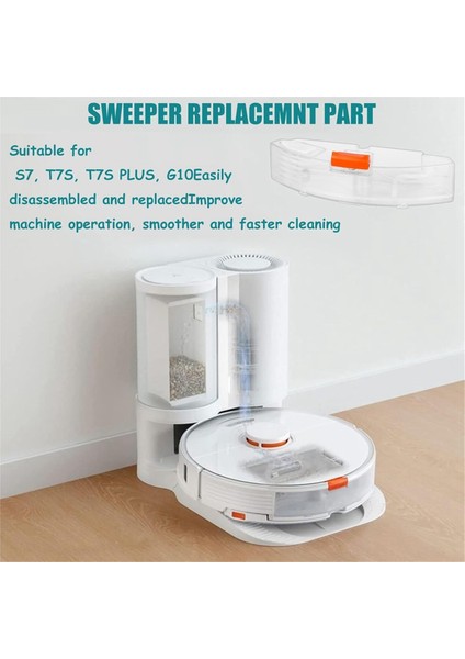 Roborock S7 T7S Için Su Depk T7S Artı G10 Su Deposu Yedek Parça Süpürücü Aksesuarları Vakum Temizleyici Su Deposu (Yurt Dışından) fiyatları