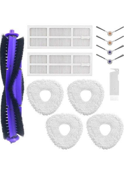 Narwal Freo Robot Vakum Temel Süpürücü Ana Yan Fırça Hepa Filtre Mop Kumaş Parçaları Için Aksesuarlar (Yurt Dışından)