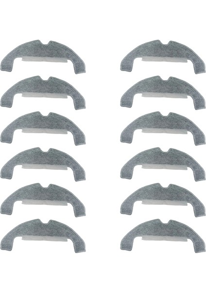 Dreame D10 Plus Gen 2 Vakum Parçaları Paspas Bez Aksesuarları 12PCS (Yurt Dışından)