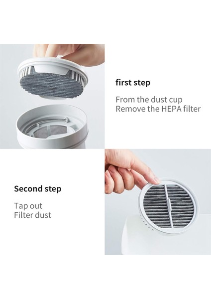 Xiaomi Mijia Için 6pcs MJXCQ01DY Model Için Hepa Beyaz (Yurt Dışından) indirimleri