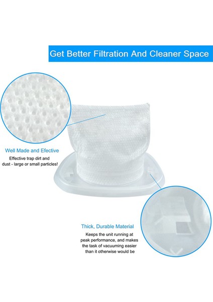 Siyah ve Decker Için 18X HNVCF10 Filtreler HNVC220B, HNVC215B, HNVC215B10, HNVC215B12AEV, HNV215B12, HNVC115B22, HNVC115J (Yurt Dışından) fiyatları