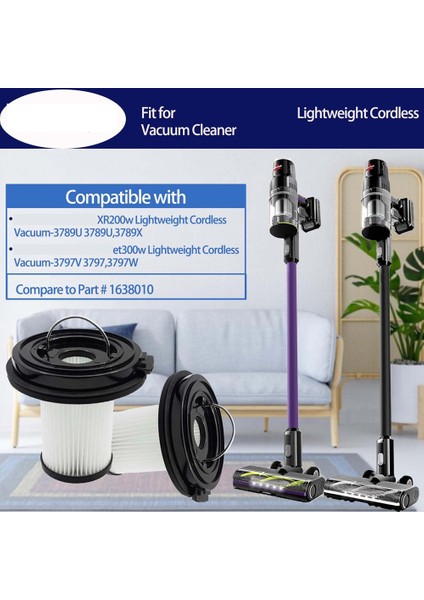 Bissell Cleanview Için Uyumlu Filtre Değiştirme Xr Pet 300W 200W/ Powerlifter Turbo Kablosuz Çubuk Vakum Süpürge (Yurt Dışından) fırsatları