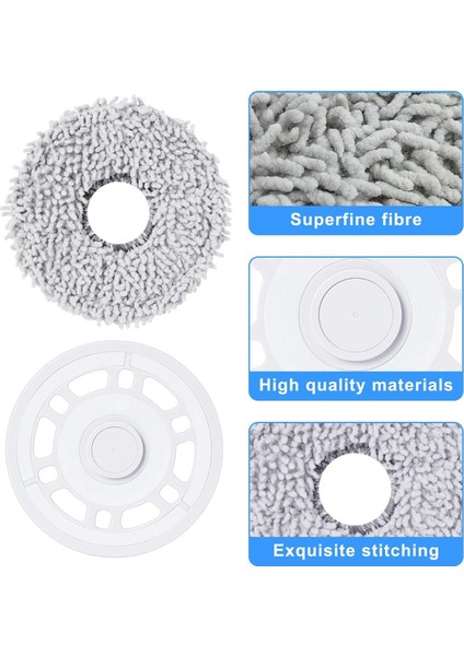 Ecovacs Için X5 Omni Robot Vakum Temizleyici Mop Bez Tutucu Yedek Parçalar Aksesuarları (Yurt Dışından) indirimleri