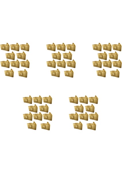 Nilfisk Euroclean Kent GD930 UZ930 UZ920, Z970, Z990 Için 50 Pack Vakum Süpürge Torbası Nilfisk Bölüm 1407015020 (Yurt Dışından)