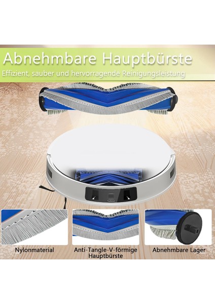 Ecovacs Deebot T30 Pro Omni / T30 Omni, Ana Yan Fırça Hepa Filtre Mop Bez Tuz Torbaları Aksesuarları (Yurt Dışından) modelleri