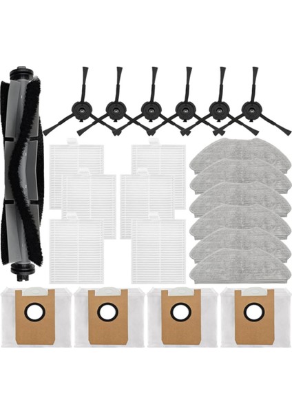 Airrobo T20/T20+ Süpürücü Aksesuarları Için 23 Pcs Ultra Dayanıklı Aksesuarlar (Yurt Dışından)