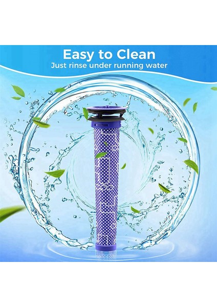 Dyson V6 V7 V7 V8 DC59 DC58 Için Dyson Vakum Filtresi Için Paket Değiştirme Ön Filtreleri Bölüm 965661 01 (Yurt Dışından) fırsatları