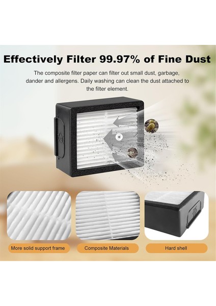 Irobot Roomba Combo Için J7/j7 Plus/j9/j9+ J9 Plus Robot Vakum Süpürge Aksesuarları, Silindir Fırçaları, Posta Pedleri, Toz Torbaları (Yurt Dışından) indirimleri