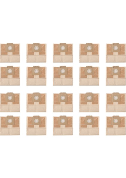 K-Archer T12/1 Vakum Süpürge Parçaları Için 20 Parça Elektrikli Süpürge Torbaları Kağıt Çanta Filtre Çantası (Yurt Dışından)