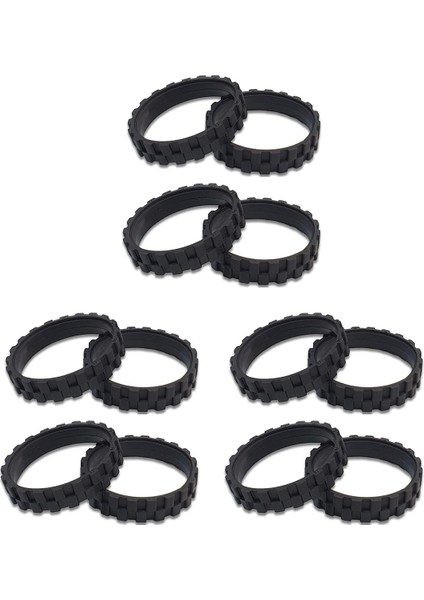 Irobot Roomba Wheels Serisi 500, 600, 700, 800 ve 900 Için Lastikler, Kayma Önleyici, Büyük Yapışma ve Kolay Montaj 12 Paket (Yurt Dışından)