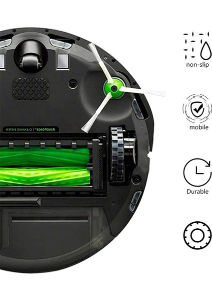 Irobot Roomba Wheels Serisi 500, 600, 700, 800 ve 900 Için Lastikler, Kayma Önleyici, Büyük Yapışma ve Kolay Montaj 12 Paket (Yurt Dışından) fırsatları