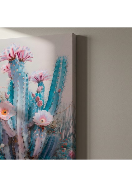 Kaktüs Çiçekleri Soyut Sanat Tablosu indirimleri
