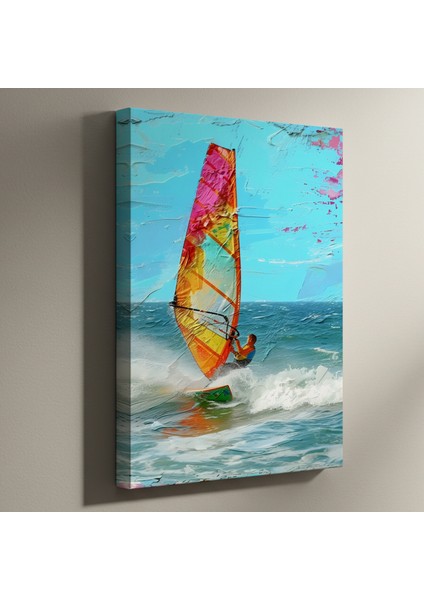 Canlı Renkler Rüzgar Sörfü Tablosu