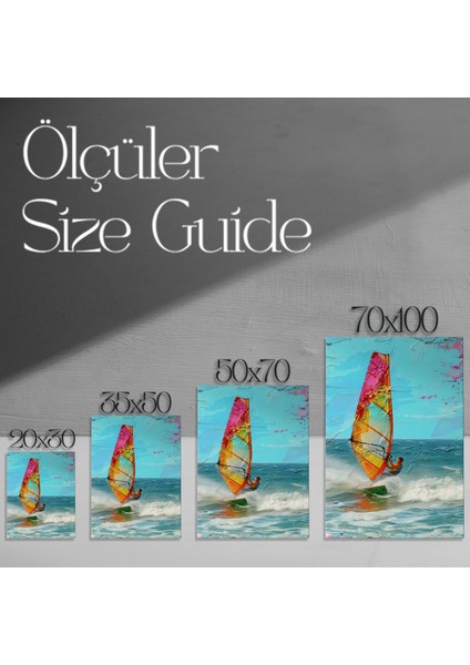 Canlı Renkler Rüzgar Sörfü Tablosu modelleri